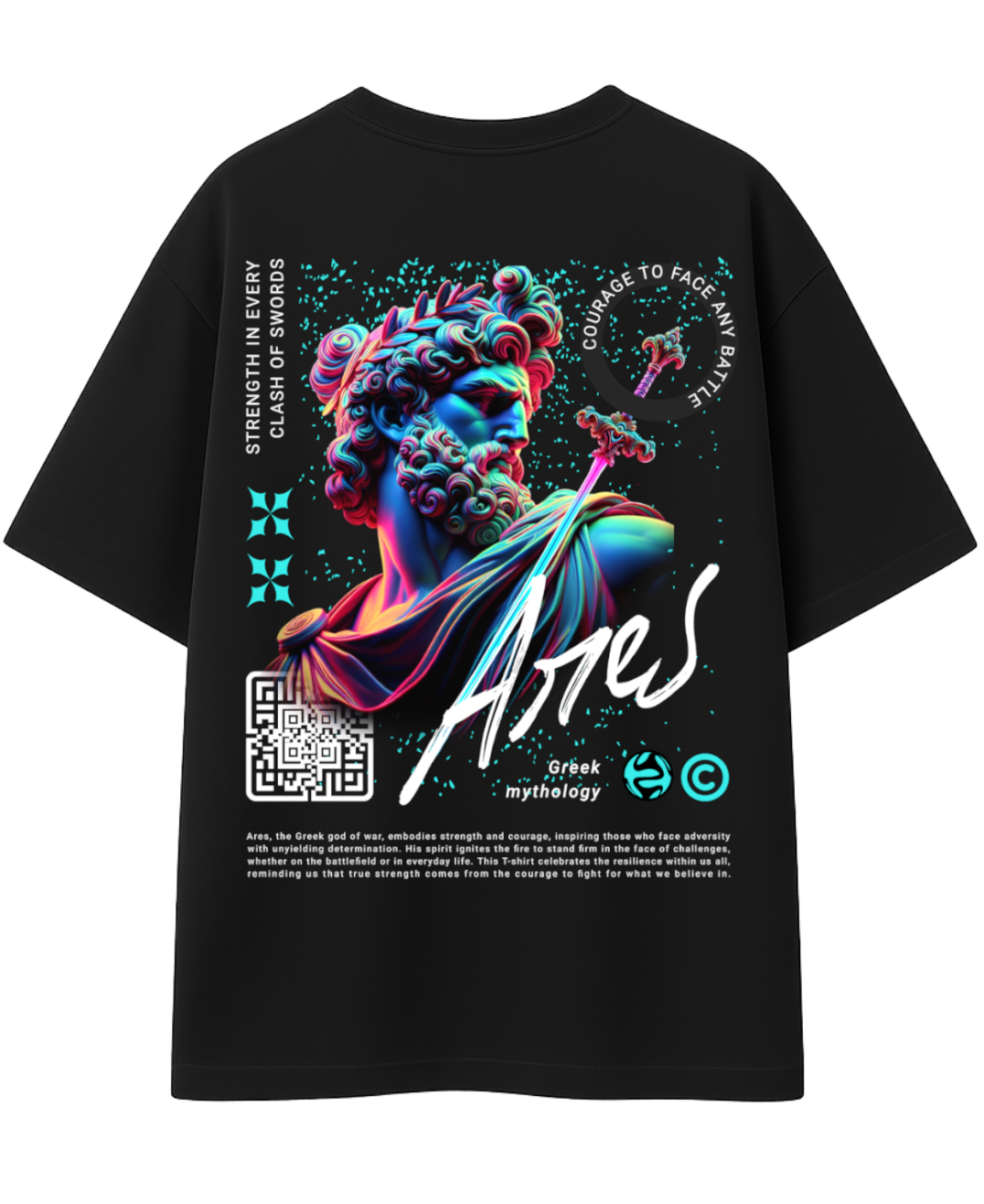 Epo´s T-Shirt schwarz ares