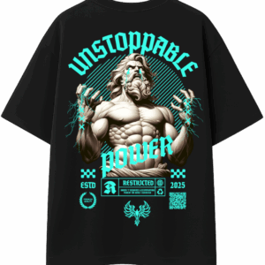 Epo´s T-Shirt schwarz unstoppable power