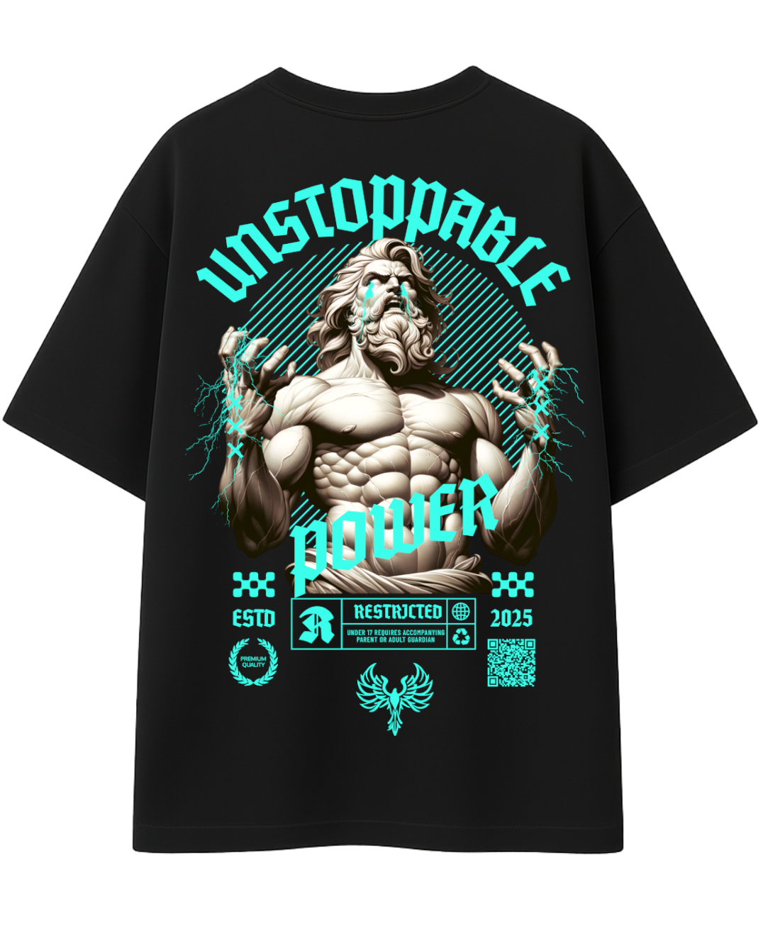 Epo´s T-Shirt schwarz unstoppable power