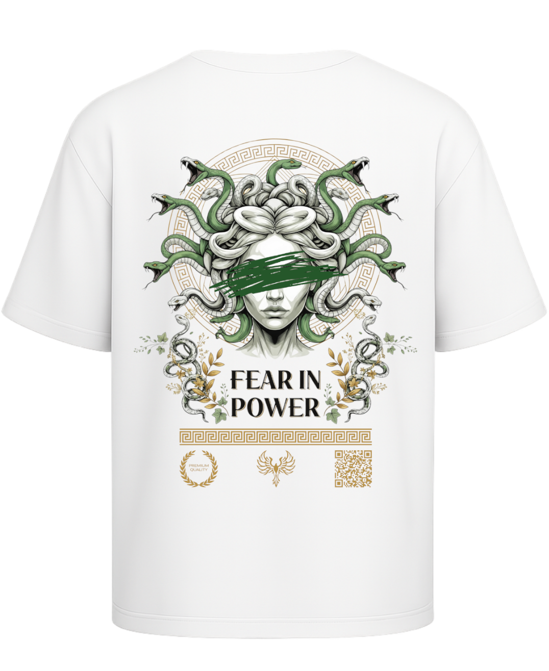Epo´s T-Shirt weiß medusa